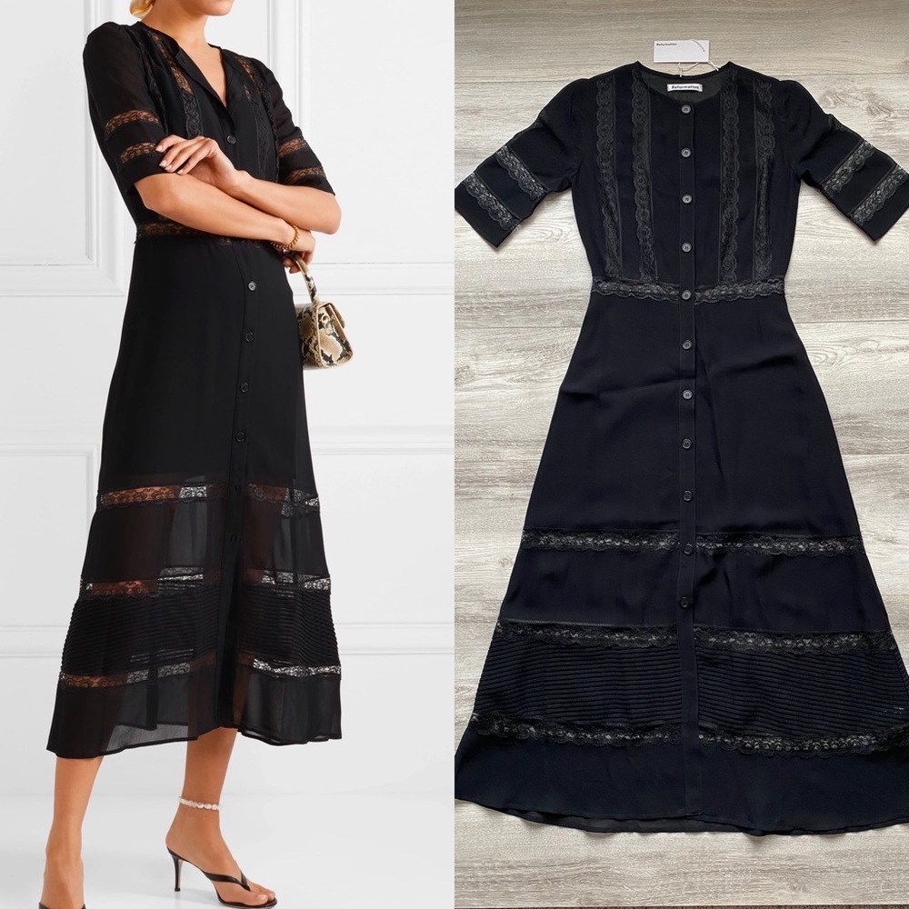 NWT Reformation Surrey Dress